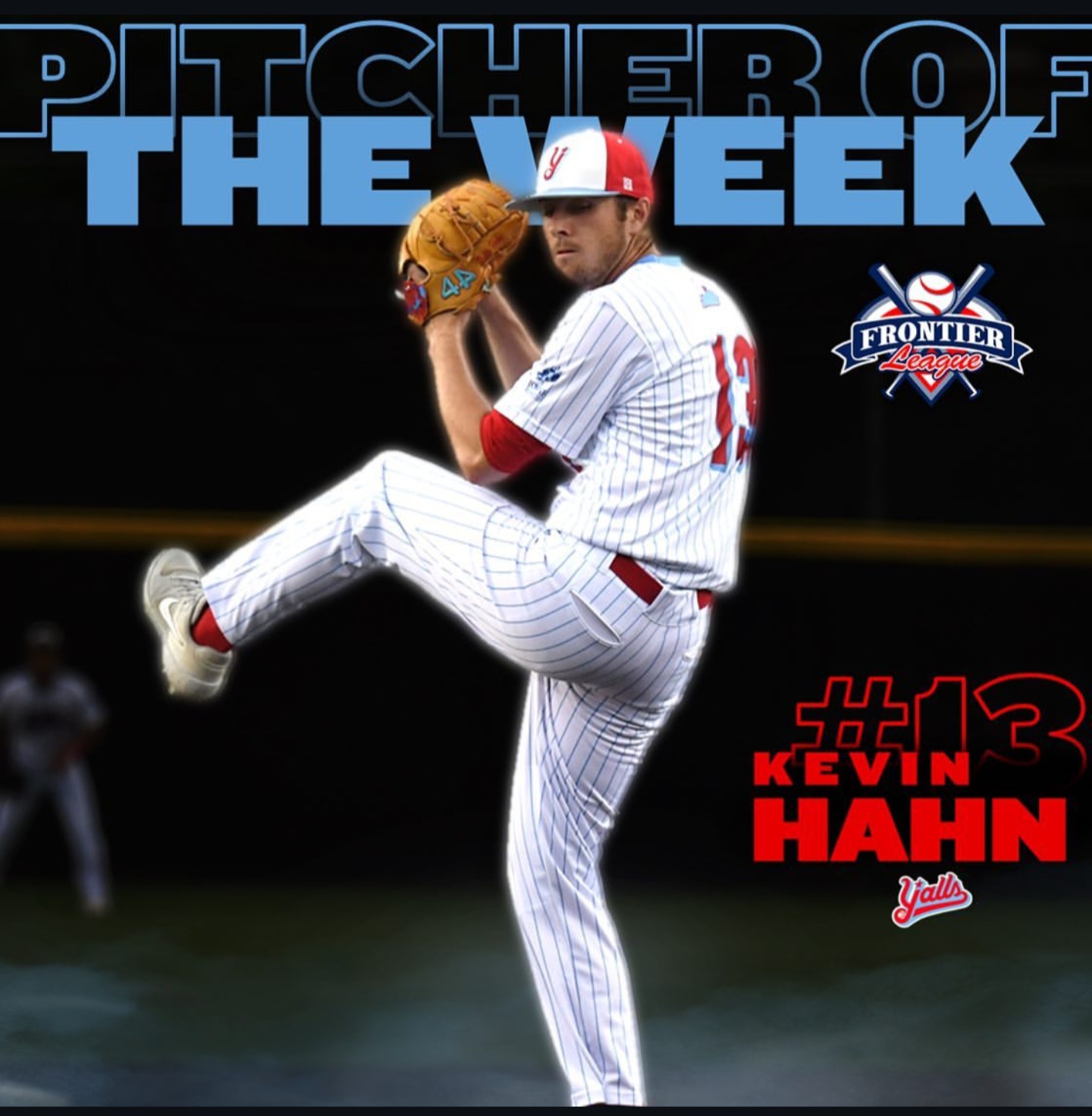 Frontier League Pitcher of the Week — Kevin Hahn #13